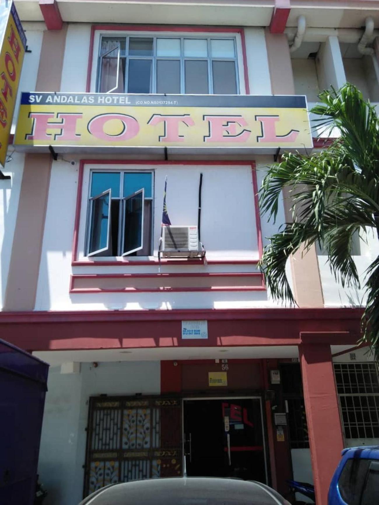 Sv Andalas Hotel Klang Buitenkant foto